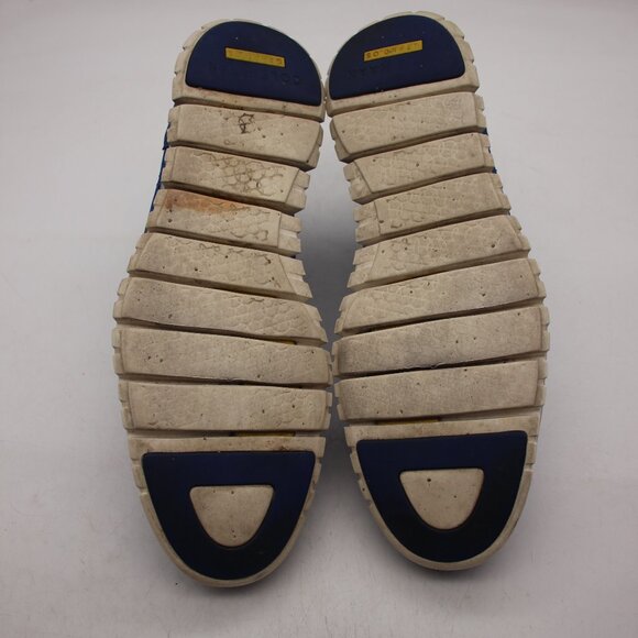 Cole Haan Men's 10 M Zerogrand Stitchlite Blue Marlin Wingtip Oxford C20022 - Picture 7 of 9